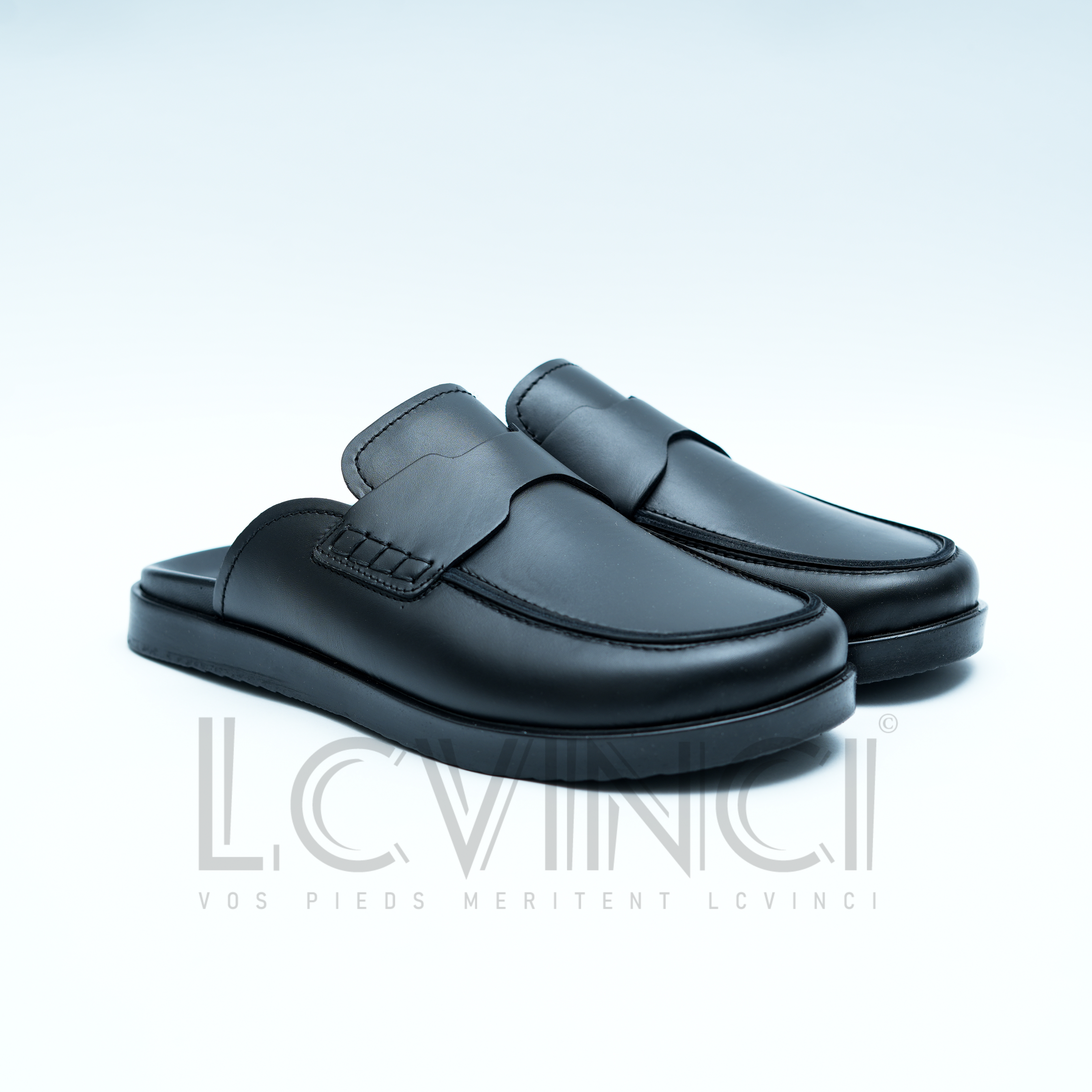 Sabot en Cuir Tabac – Esprit Hermès